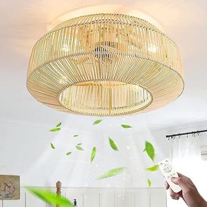 AiPaiTe Plafondlamp, dimbaar, woonkamerlamp met afstandsbediening, 95 cm, plafondlamp, 6 ringen, 76 W, 7600 lm, plafondlamp van metaal, modern design, voor slaapkamer, keuken, eetkamer, woonkamer