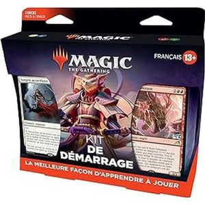 Magic The Gathering D05661010 Starterset 2022, 2 kant-en-klare decks, 2 kaarten, bevat een code van MTG Arena (Franse versie), meerkleurig