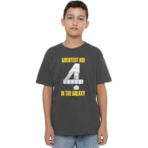 mandarin creative ltd Star Wars Greatest Kid Stormtrooper Unisex Kinder-T-shirt, Donkergrijs, 5-6 Jaar voor Kinderen, Donkergrijs, 5-6 jaar