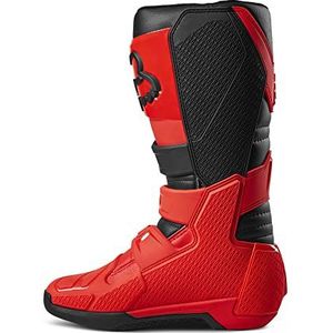 FOX RACING Comp Motorlaarzen voor heren, Neon Rood, 45 EU