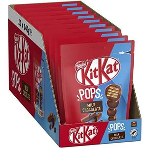 KITKAT Pops melk chocolade - doos met 10 zakjes