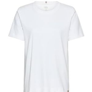 camel active - T-Shirt - Melkwit - 100% Biologisch Katoen - Regular Fit