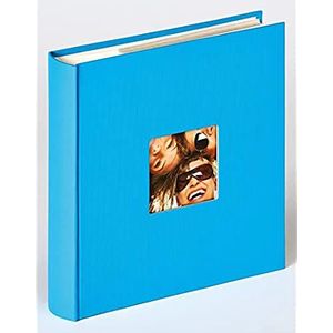 walther Design ME-116-L fotoalbum Fun, insteekalbum voor 200 foto's 13x18 cm, blauw