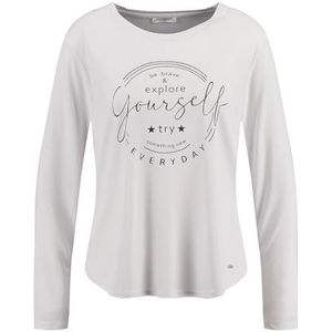 KEYLARGO WLS Explore Round Damesshirt met lange mouwen, wit (1000), XXL