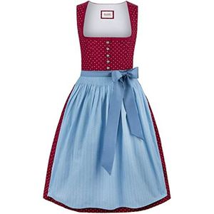 Stockerpoint Dirndl Julina dirndl voor dames, bordeaux, 32