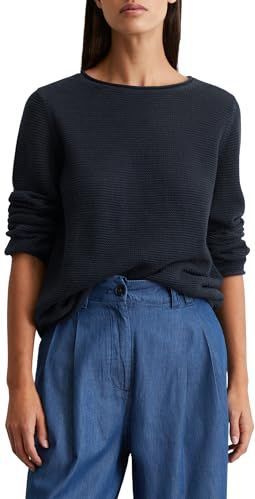 Marc O'Polo - Gebreide Pullover - Effen - Regular Fit - Zuiver Katoen