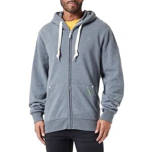 bridgeport Heren sweatjack 36623371-BR02, grijs melange, L, grijs melange, L