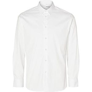SLHSLIMTRAVEL Shirt NOOS, wit (bright white), XL