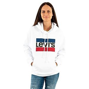 Levi's Graphic Standard Hoodie Vrouwen, Sportswear 2.1 White +, XS