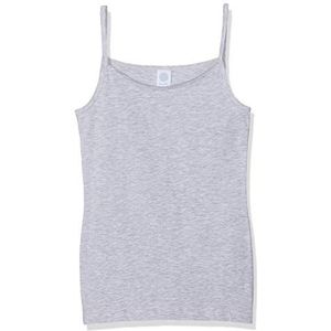 Sanetta Onderhemd voor meisjes, grijs (lichtgrijs gemêleerd 1646), 152 cm