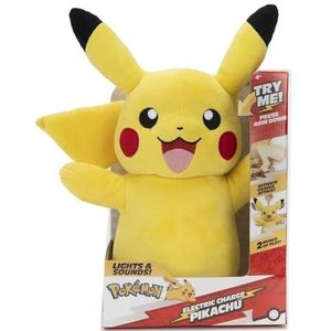 Pokémon Feature Pluche - Electric Charge Pikachu