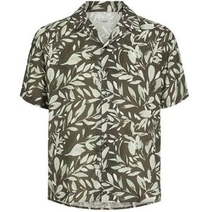 Jrebbern Resort Shirt Ss, Beetle, L