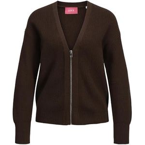 JACK & JONES Dames Jjxx Jxeliza Ls Twist Cardigan Knit Noos gebreide jas, Demitbeker., M