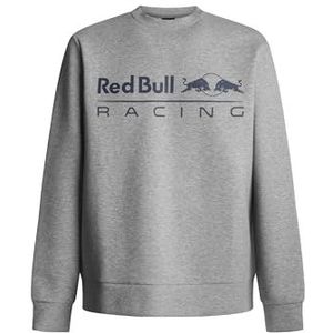 Red Bull Racing X Pepe Jeans Heren RBR TEAM LOGO CREW Sweatshirt, Grijs (MARL GREY), XS, Grijs (Marl Grijs), XS