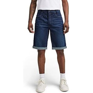 G-STAR RAW Heren D-staq 3D Straight Shorts, blauw (Worn in Ultramarine C052-c236), 30W Regular