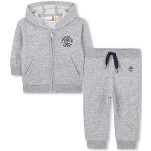 Timberland T60606 Set met hoodie en broek voor jongens, Grijs, Eén maat