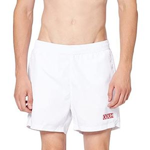 HUGO heren shorts kuba, wit (white 100), XS