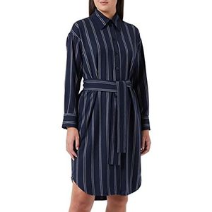 Seidensticker Dames 133672 Jurk, Donkerblauw, 36