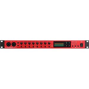 Focusrite Clarett+ OctoPre Professional Quality 8""/8-out ADAT Mic Preamp voor Music Production, met hoog Dynamic Range, Ultra-low Noise en All-analogue Air