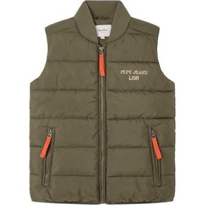 Pepe Jeans Caid kinderjas, groen (Military Green), 6 jaar, groen (legergroen), 6 Jaar
