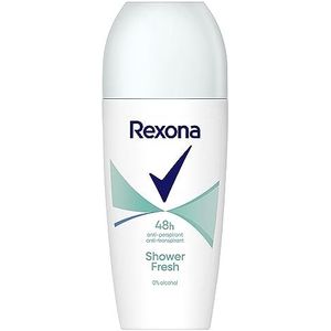 Rexona Deo Roll-On Shower Fresh Anti Transpirant met 48 uur bescherming tegen lichaamsgeur en okselzweet, 6 x 50 ml