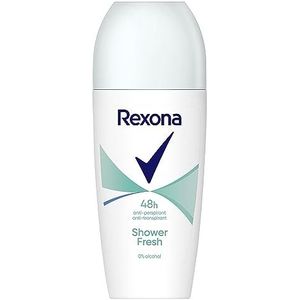 Rexona Deo Roll-On Shower Fresh Anti-transpirant met 48 uur bescherming tegen lichaamsgeur en okselzweet, 6 x 50 ml