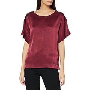 SPARKZ COPENHAGEN Dames Anja Kimono Top Blouse, Herfst Rood, S