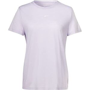 Reebok Dames Workout Ready T-Shirt, Zwart, 2XL, Zwart, XXL