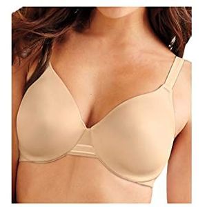Bali Vrouwen Rond Smoothing Onderdraad BH, Zacht Taupe, 80D