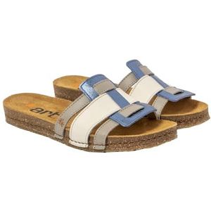 ART 0259 Kreta, damessandalen, Nappa Multi Cream, 37 EU