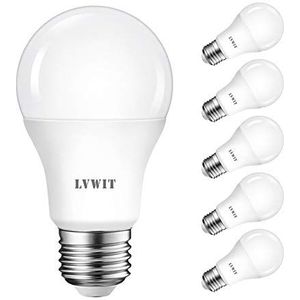 LVWIT E27 LED gloeilamp A60 A75 ultra helder, mat