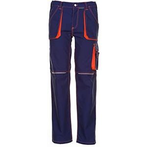 Planam Broek Basalt Neon, maat 24, marine/oranje/meerkleurig, 6221024