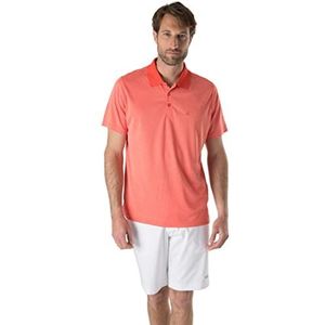 HS SPORTSWEAR Chinè poloshirt voor heren, Koraal Heather, XL