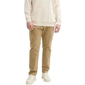 TOM TAILOR Heren plussize broek, 11612 - Everglade Beige, 40W x 34L