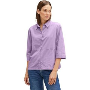 Street One Corduroy shirtcollar Blouse, Soft Pure Lilac, 40