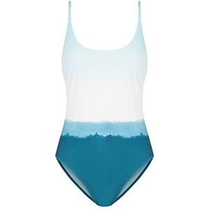 women'secret Badpak voor dames, blauwe print, L