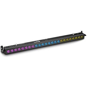 Cameo TRIBAR 400 IR 24 x 3 W TRI LED Bar in zwarte behuizing met IR-afstandsbediening