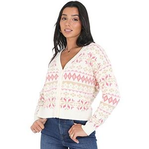 Brave Soul Jas voor dames, Wit, L