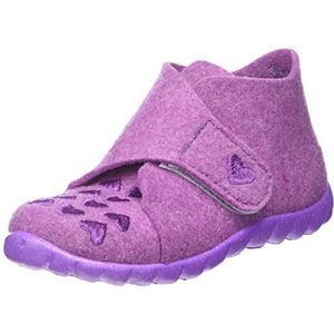 Superfit Happy 500295 Hoge pantoffels voor meisjes, Lila 8500, 21 EU