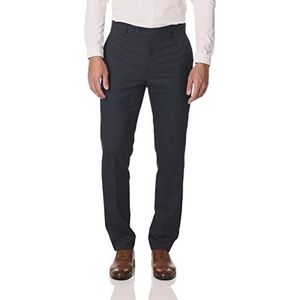 Calvin Klein Herenjurk, slim fit, klassieke broek, Donkerblauw, 30W x 34L