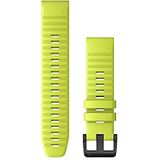 GARMIN QuickFit Horlogebandje, Siliconen, 22mm, Knal Geel