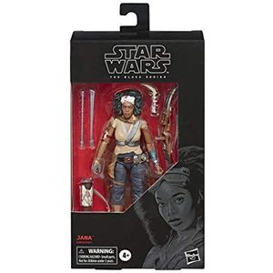 Hasbro Star Wars The Black Series Jannah 15 cm grote Star Wars: De opkomst Skywalkers figuur om te verzamelen, vanaf 4 jaar