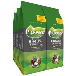 Pickwick Original English Tea Losse Zwarte Engelse Thee (600 Gram Thee - 100% Natuurlijk - UTZ Gecertificeerd) - 6 x 100 Gram