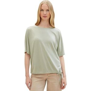 TOM TAILOR T-shirt voor dames, 34895 - Desert Green, L