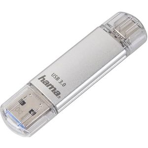 Hama C-Laeta USB flash drive 32 GB USB Type-A / USB Type-C 3.2 Gen 1 (3.1 Gen 1) Zilver