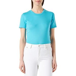 Trigema Dames 502201 T-shirt, azuur, standaard