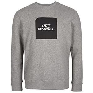 O'NEILL Cube Crew Sweatshirt, Silver Melee, Regular (6 stuks) voor heren, Zilveren melee, XL-XXL