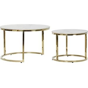 DKD Home Decor Set van 2 tafels, standaard