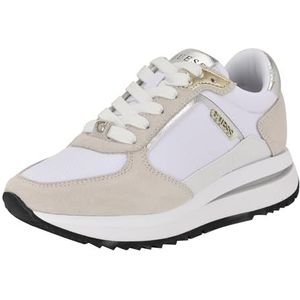GUESS Energy Sneaker voor dames, Wit Grijs 140, 36.5 EU