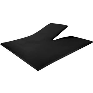 Dreamhouse Splittopper Jersey Hoeslaken - 140X200 - Zwart